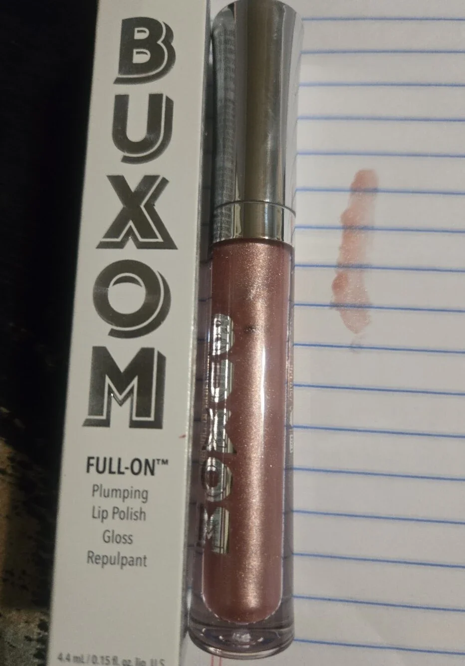 Buxom Full-On Plumping Lip Polish Gloss — Shimmery Rose Bronze SHADE IS SUGAR